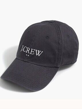 💎 J. Crew Factory Navy Logo Hat
